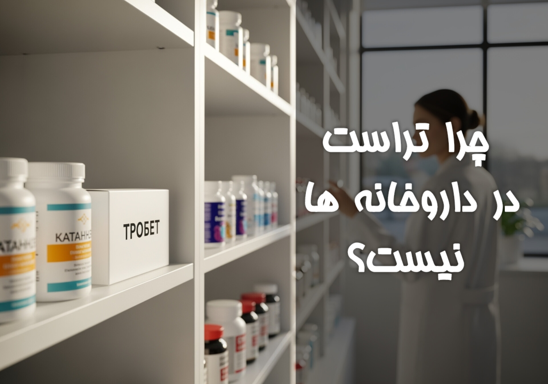 محصولات برند تراست و دلیل موجود نبودن آن‌ها در داروخانه‌ها